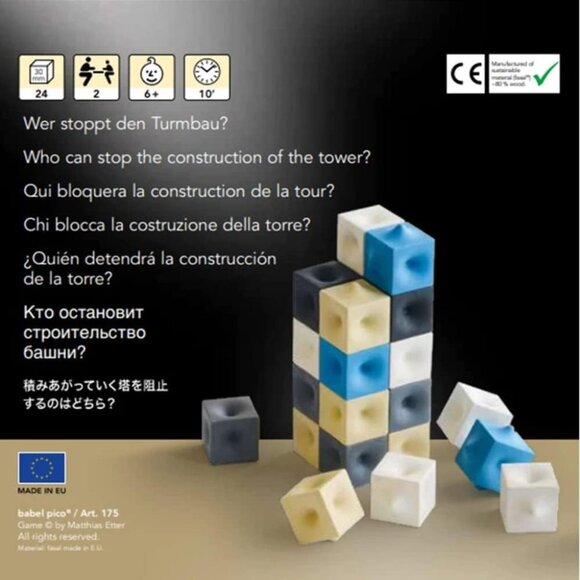 Cuboro Babel Pico - Fasal Ediction Swiss Challenging Block Game  Spiel Gut Seal - Picture 4 of 7